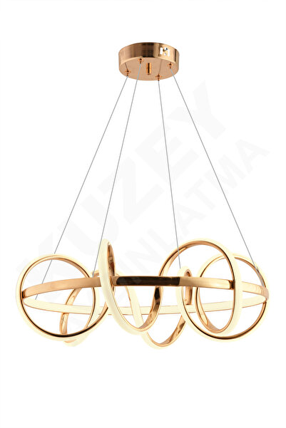 GYK LİGHT YILDIZ SADE 3 RENK YANAN KUMANDALI LED AVİZE