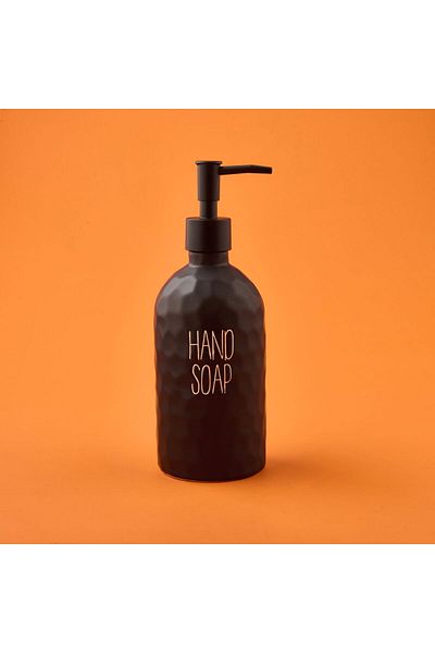 MATMEL Distribuitor de săpun lichid Sapone Black - Negru - 400 ml