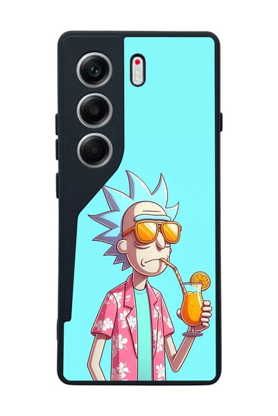 TECNO Camon 40 Black Silicone Case Protection Against Scratches and Impacts