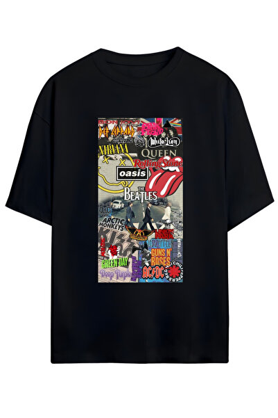 MAGORS LEGENDS OF ROCK UNISEX OVERSIZED TSHIRT