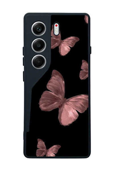 TECNO Camon 40 Siyah Silikon Kılıf Çiziklere ve Darbelere Karşı Koruma