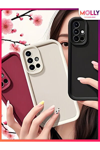 Molly Pine Green Edges Thick Pan Silicone Case for Samsung Galaxy A51