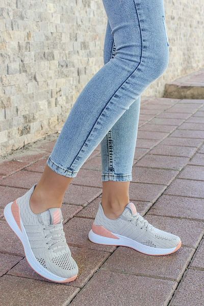 FAST STEP Unisex Ανατομική Σόλα Καθημερινή Εγγυημένη Walking Running Sneaker Αθλητικά Παπούτσια Ice 925za038