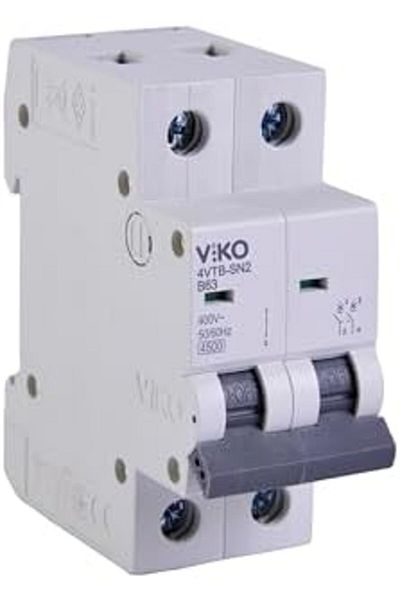 LUXE Mrttnca Automatic Fuse 4.5Ka B Type 2 Pole 63A Trndymrt 1087243