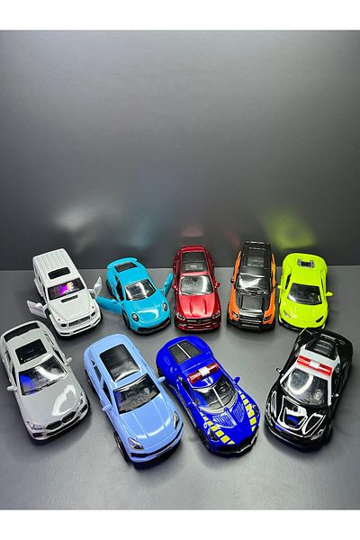 doğan hediyelik Metal Collectible Model Cars 9 Pieces