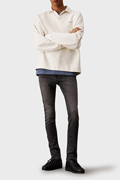 Calvin Klein Streç Pamuklu Skinny Fit Düşük Bel Dar Paça Jeans J30J3271501BY Erkek KOT PANTOLON J30J