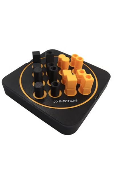 3D Brothers Board Game - Quarto Maze Game Puzzles and Intelligence Play Games