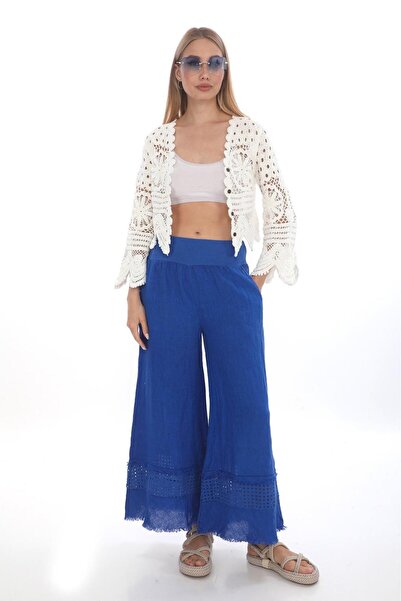 Bohem Stil ІТАЛІЙСЬКИЙ ФІСТО ДЕТАЛЬНИЙ ЛЬНЯНИЙ ПАНТАЛОН І КОСТЮМ