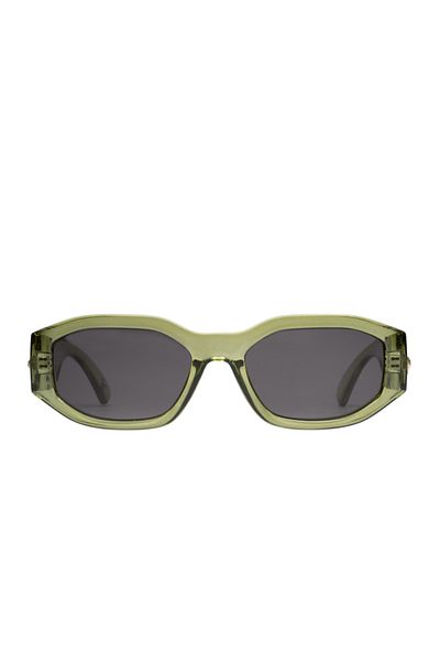 Daniel Klein New Season Women's Rectangular Framed Sunglasses with Decorative Detail
