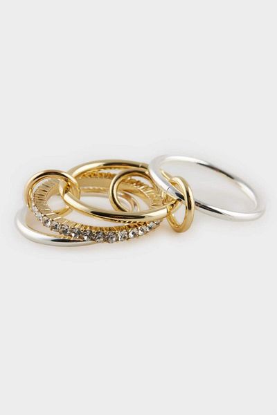 DeFacto Women's Interlocking Ring E4503Axns