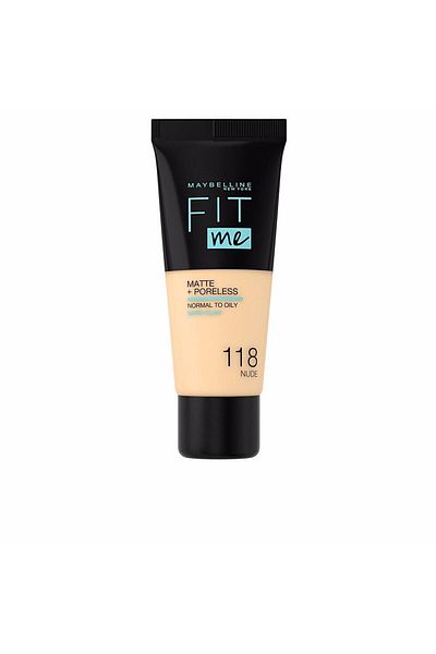 Maybelline New York Fit Me Matte Poreless Foundation #118-nude 30 ml