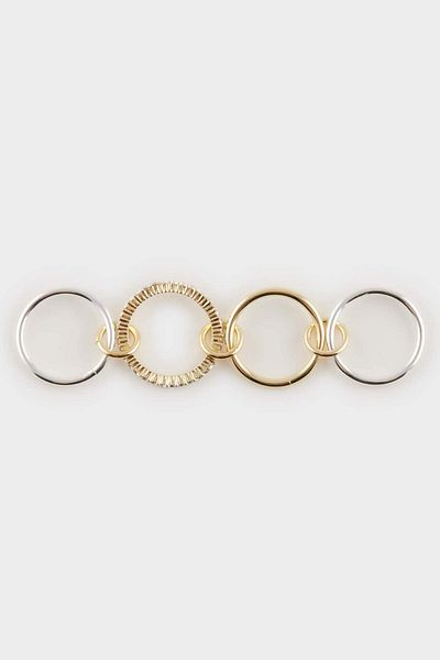 DeFacto Women's Interlocking Ring E4503Axns