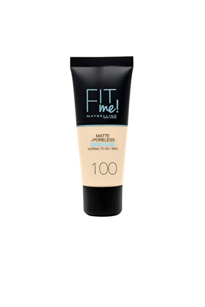 Maybelline New York Fit Me! Foundation Matte+poreless #100-warm Ivory 30 ml