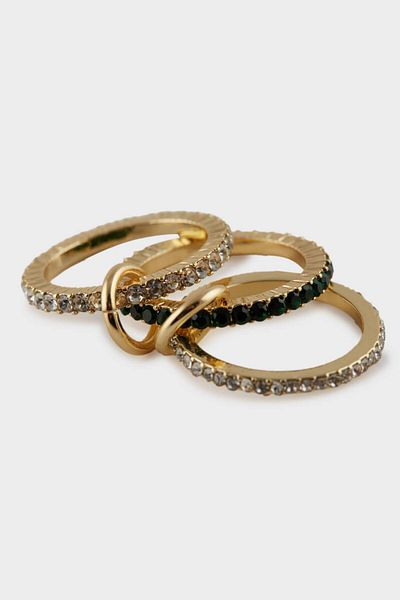 DeFacto Women's Interlocking Ring E4505Axns