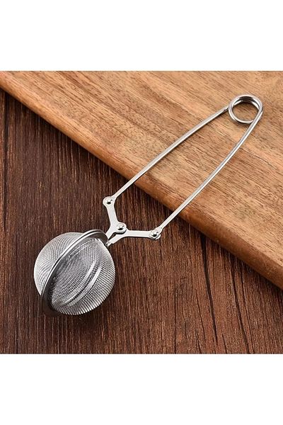 FBZhome Stainless Steel Herbal Tea Brewing Strainer Tea Strainer with Tongs