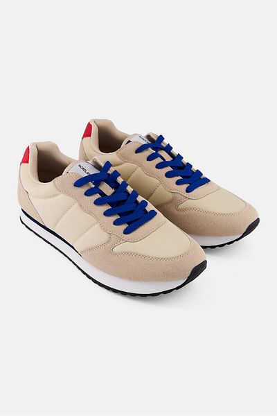 Nordland Men Lace Up Outdoor Shoes, Beige