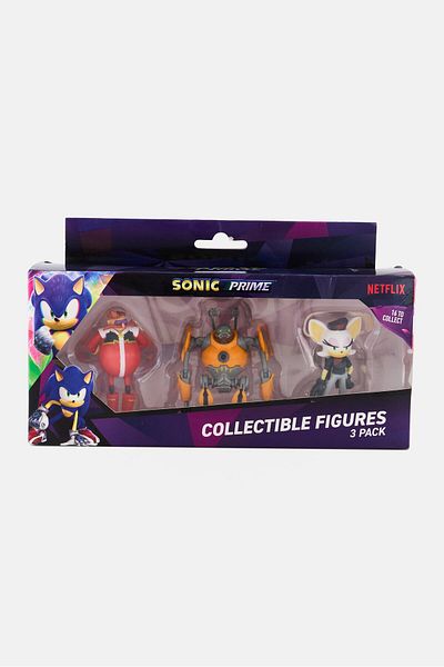 Sonic Prime 3pcs Collectible Figures