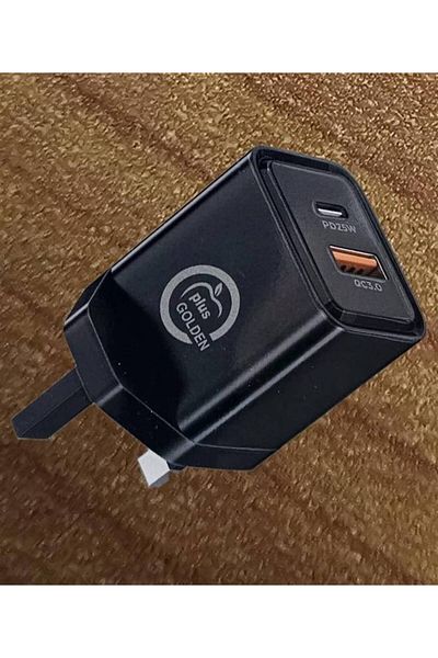 Golden Wall Charger راس شاحن38W