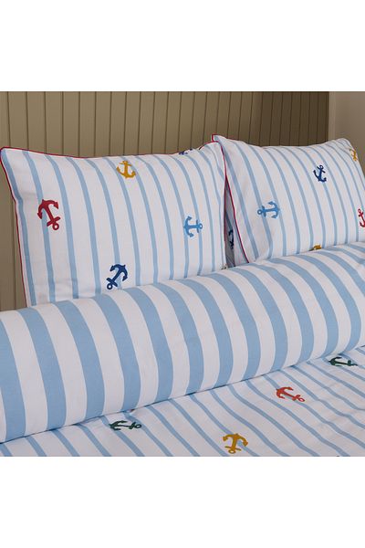 Evidea Soft Marina Single Duvet Cover Set - White
