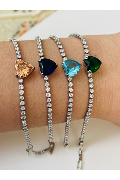 By Selen Suyolcu Waterway Heart Steel Bracelet