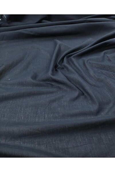 Kumaş Parça Темно-синій бавовняний вуаль Ширина: 150