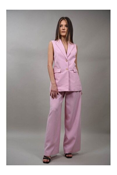 LUMİNA PANTALONI COSTUM CU DUNGI NEGRE VENEZIA S Roz