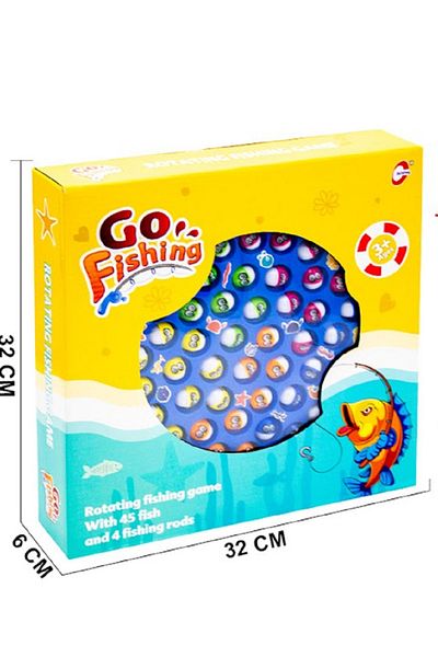 rexa 45 Pieces Fishing Game Toy