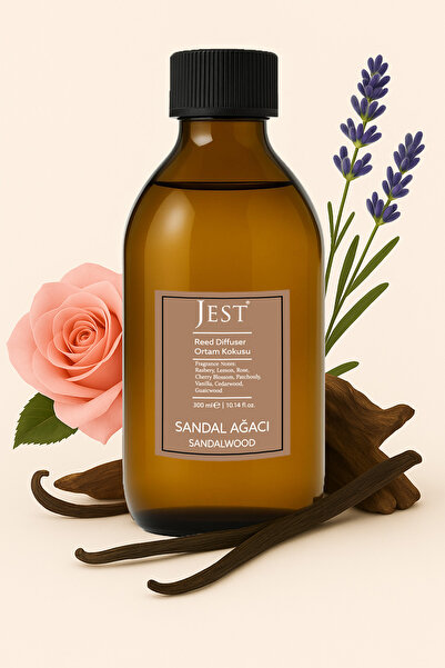 Jest 300 ML SANDAL AĞACI ÇUBUKLU ODA KOKUSU YEDEK KİT