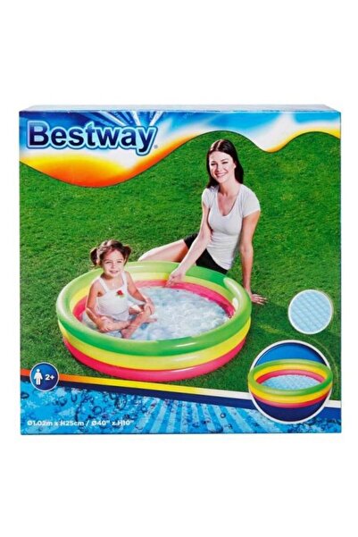 TOYFEST 3 Ring Colorful Round Pool