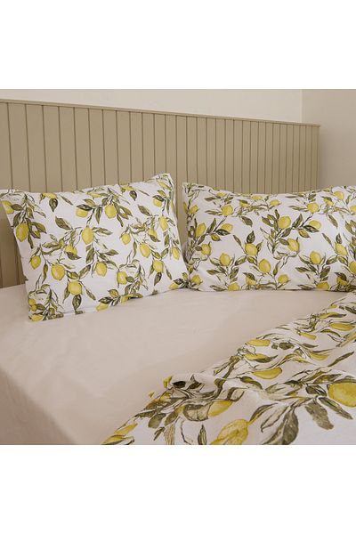 Evidea Soft Fresco Single Pique Set - White