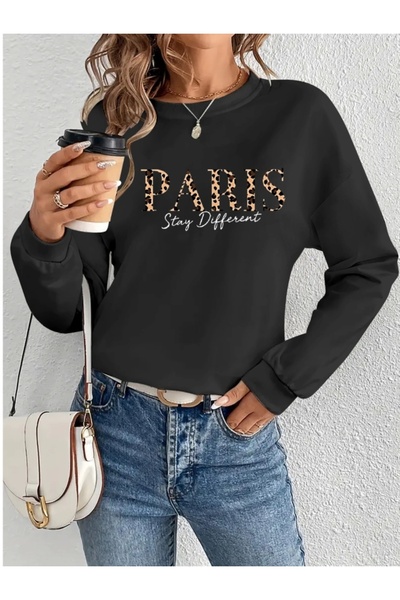 Silerra Bluză de damă cu mânecă lungă, cu decolteu, din viscoză, cu două fire