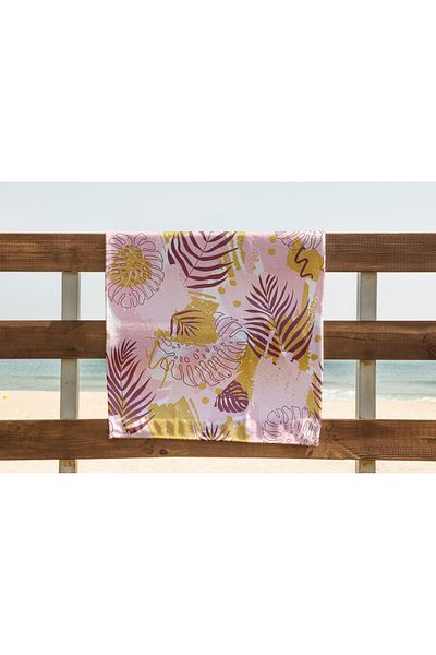yok yok evim eve dair her şey Patterned High Quality Beach Towel