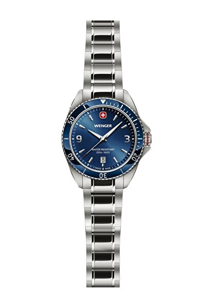 Wenger Ανδρικό Ρολόι Wenger 01.2031.103, Quartz, 40mm, 20ATM