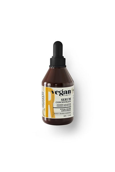 vitals hair treatment complex serum for rebuilding damaged and weak hair, 100 ml