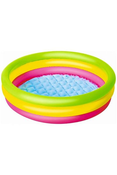 TOYFEST 3 Ring Colorful Round Pool