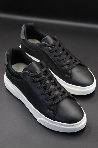 HEROD Men's Black Sneaker Shoes |   Light Sole, City Style, Daily Comfortable Use