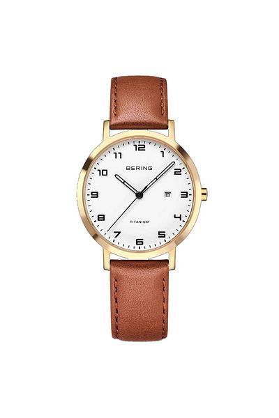 Bering Ceas de damă Bering 18634-534, cuarț, 34mm, 5ATM