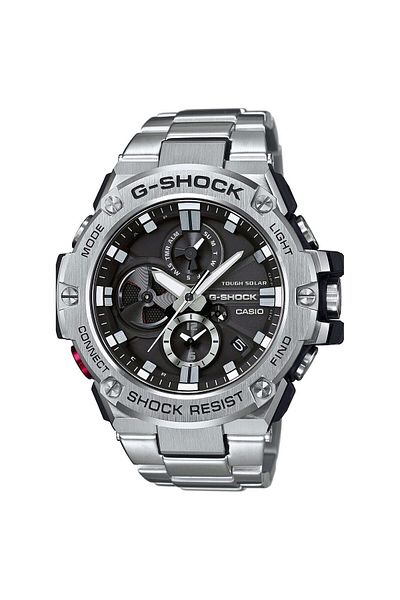 Casio Mens Watch Casio GST-B100D-1AER, Quartz, 50mm, 20ATM