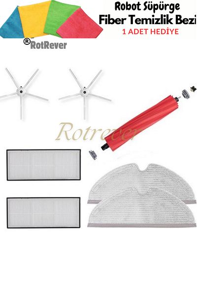 Roborock Q7 Max Robot Vacuum Cleaner Compatible Set of 7 Spare Parts