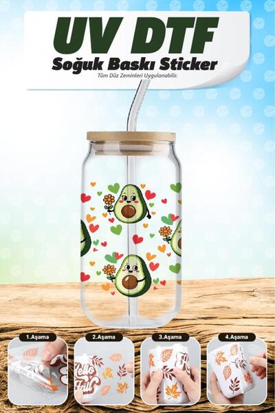 t tuğset etiket Patterned Glass Wrap Transfer Label Embossing Sticker Decal W...