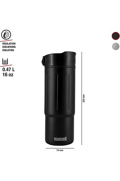 SIGG Insulated Coffee - Travel Mug Gemstone Obsidian