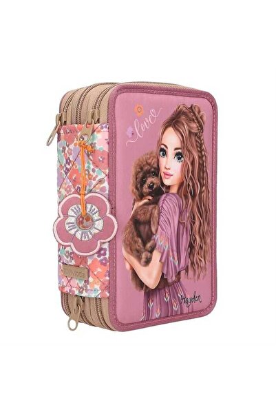 Top Model Floraltriple Pencil Case 413055