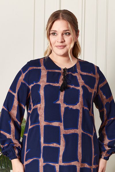 Ferace Plus Size Women's Shirt Tunic