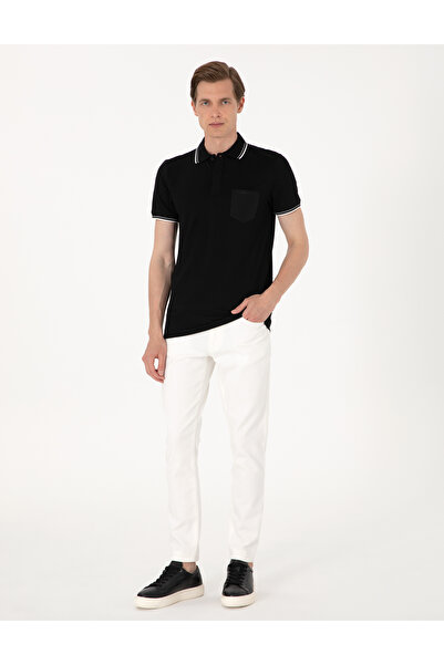 Pierre Cardin Ekru Slim Fit Jean Pantolon 50309081-VR019