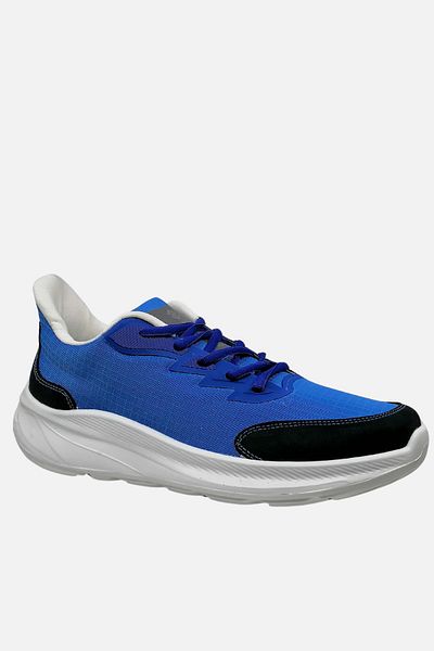 Scooter Textile Blue White Men's Casual Shoes M2001Tmb