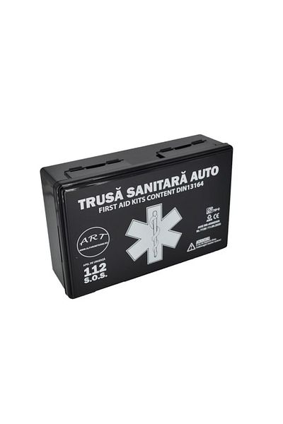 motor starter Kit Siguranta Auto Premium Omologat - 2 Triunghiuri reflectorizante, Stingator, Trusa de prim ajutor