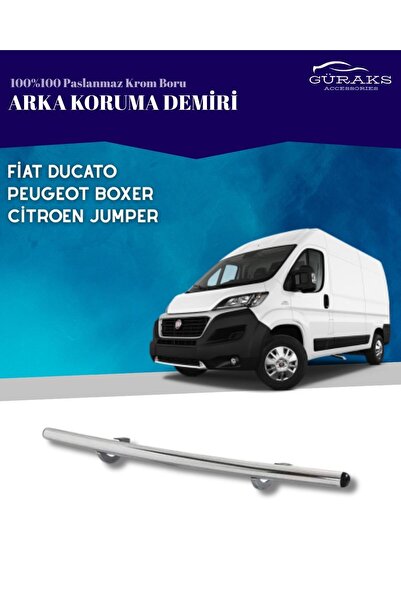 GÜRAKS Fıat Ducato Peugeot Boxer Cıtroen Jumper Krom Arka Koruma