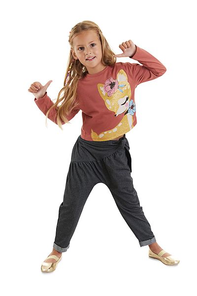 MSHB&G Ceylan Girl's T-shirt Kalhoty Set