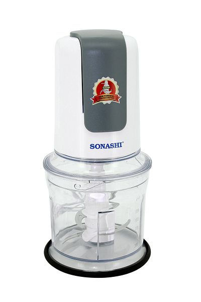sonashi Kitchen Chopper - 500ml With Super Powerful Copper Motor | Double Blades Mincer With 2 Speed Push Do