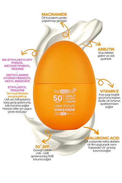 Mara We Anti-Blemish Sun Care Cream 50 Spf 50 ml